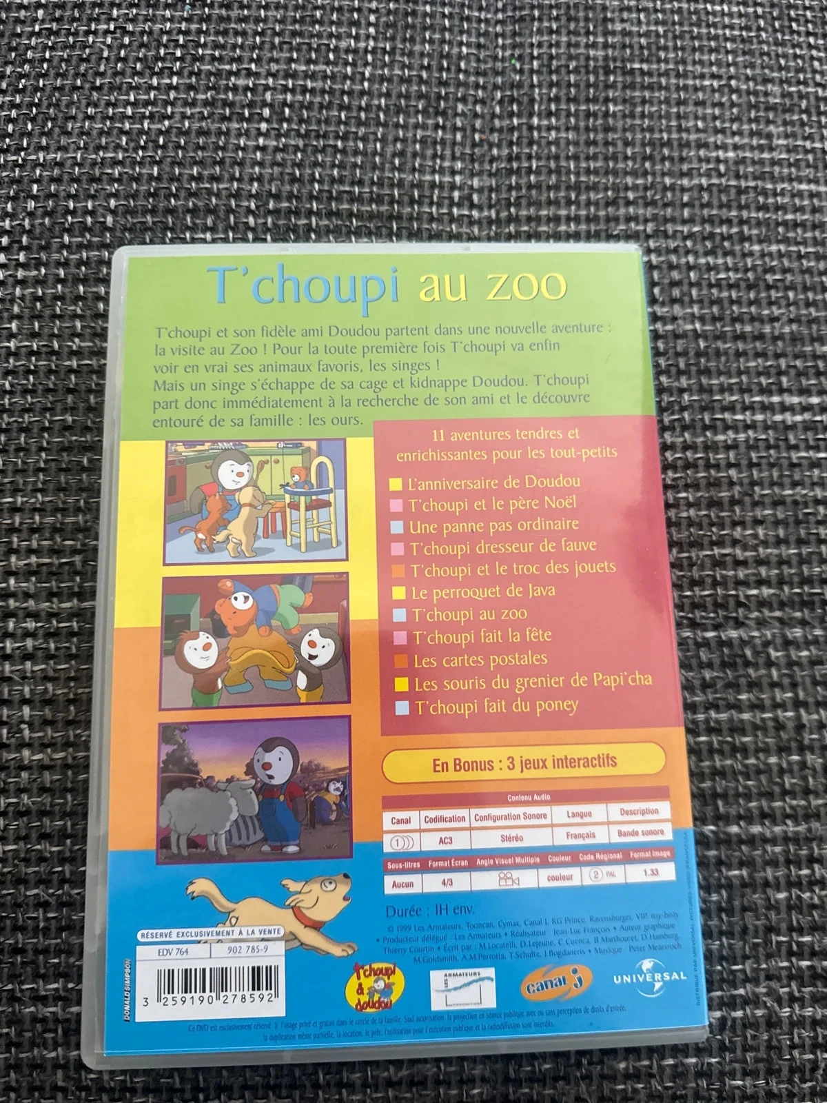 DVD T’choupi at the zoo – photo 3